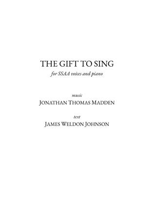Book cover for The Gift to Sing