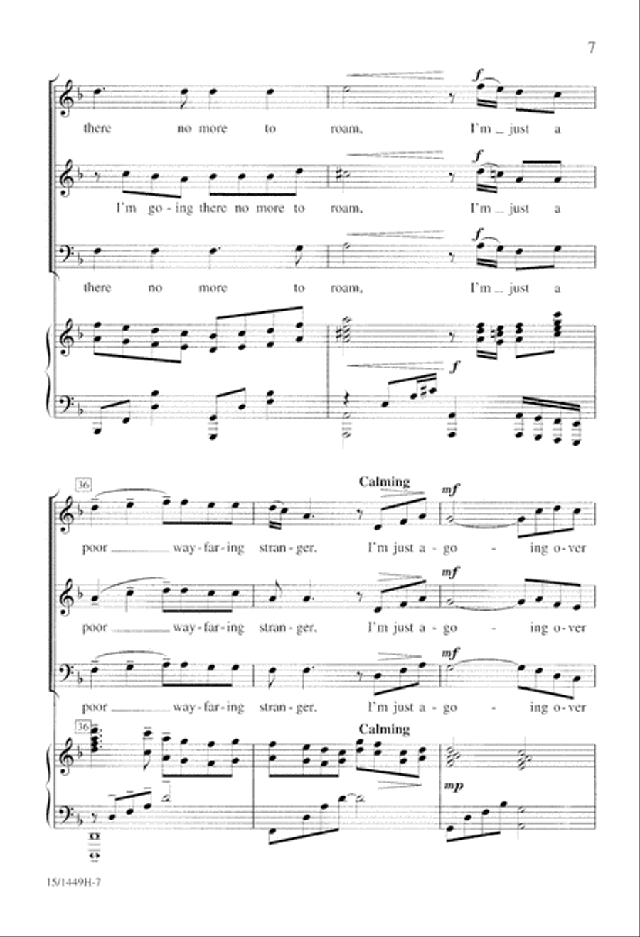 Poor Wayfaring Stranger TTB scores gallery preview page 7
