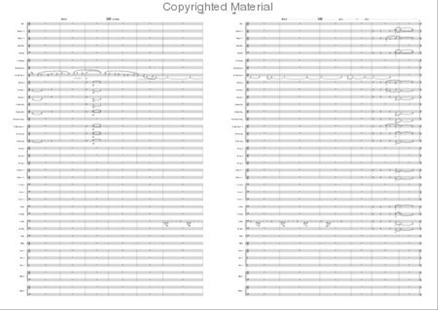 Variations on a Pentatonic Theme Concert Band scores gallery preview page 24