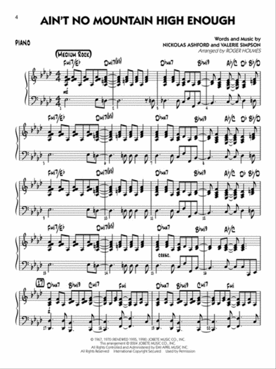 Popular Hits - Piano Big Band scores gallery preview page 3