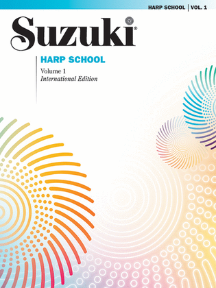 Book cover for Suzuki Harp School, Volume 1