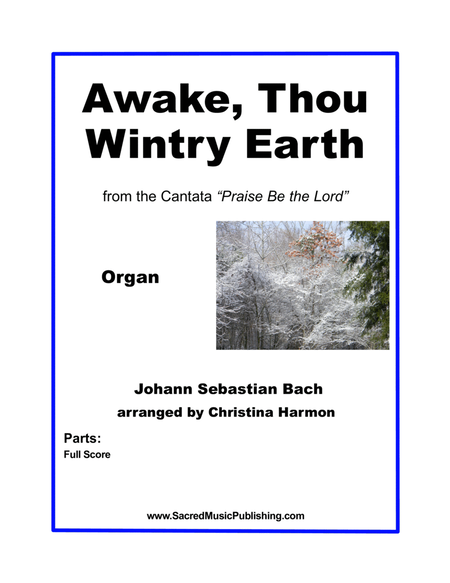 Awake Thou Wintry Earth - Organ image number null