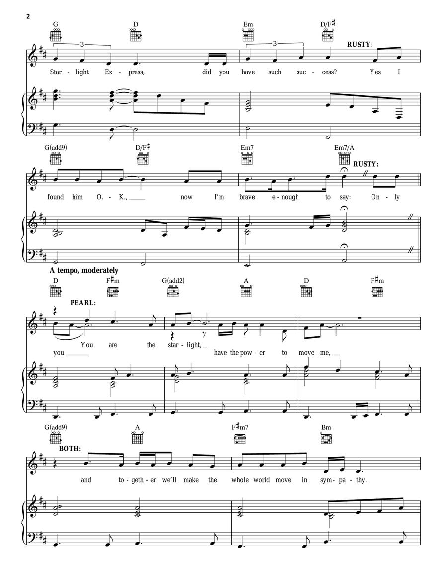 Only You Only You Guitar scores gallery preview page 2
