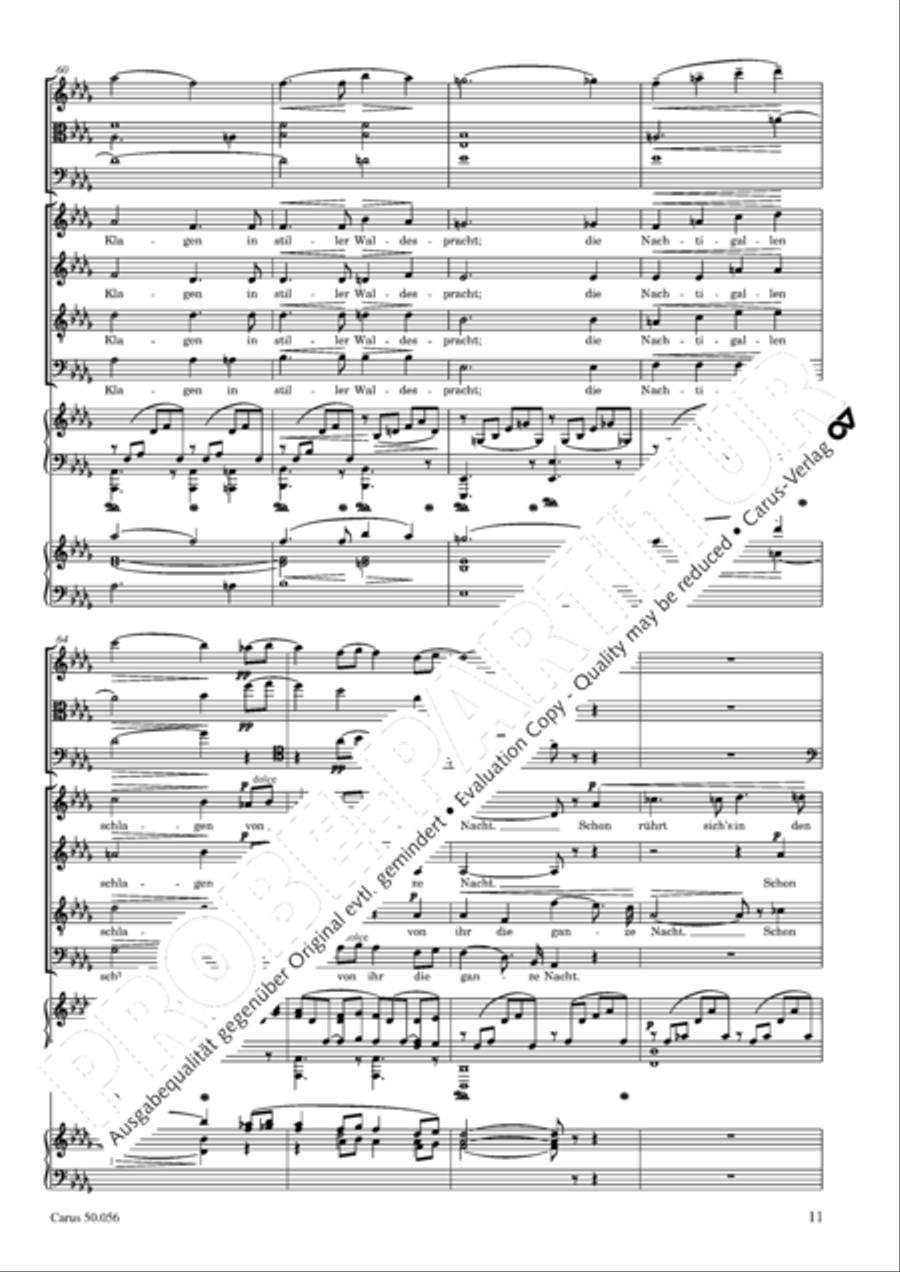 Die Nacht Die Nacht 4-Part scores gallery preview page 12