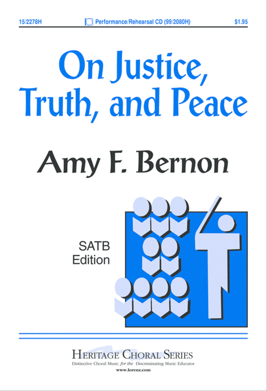 On Justice, Truth, and Peace 4-Part scores gallery preview page 2