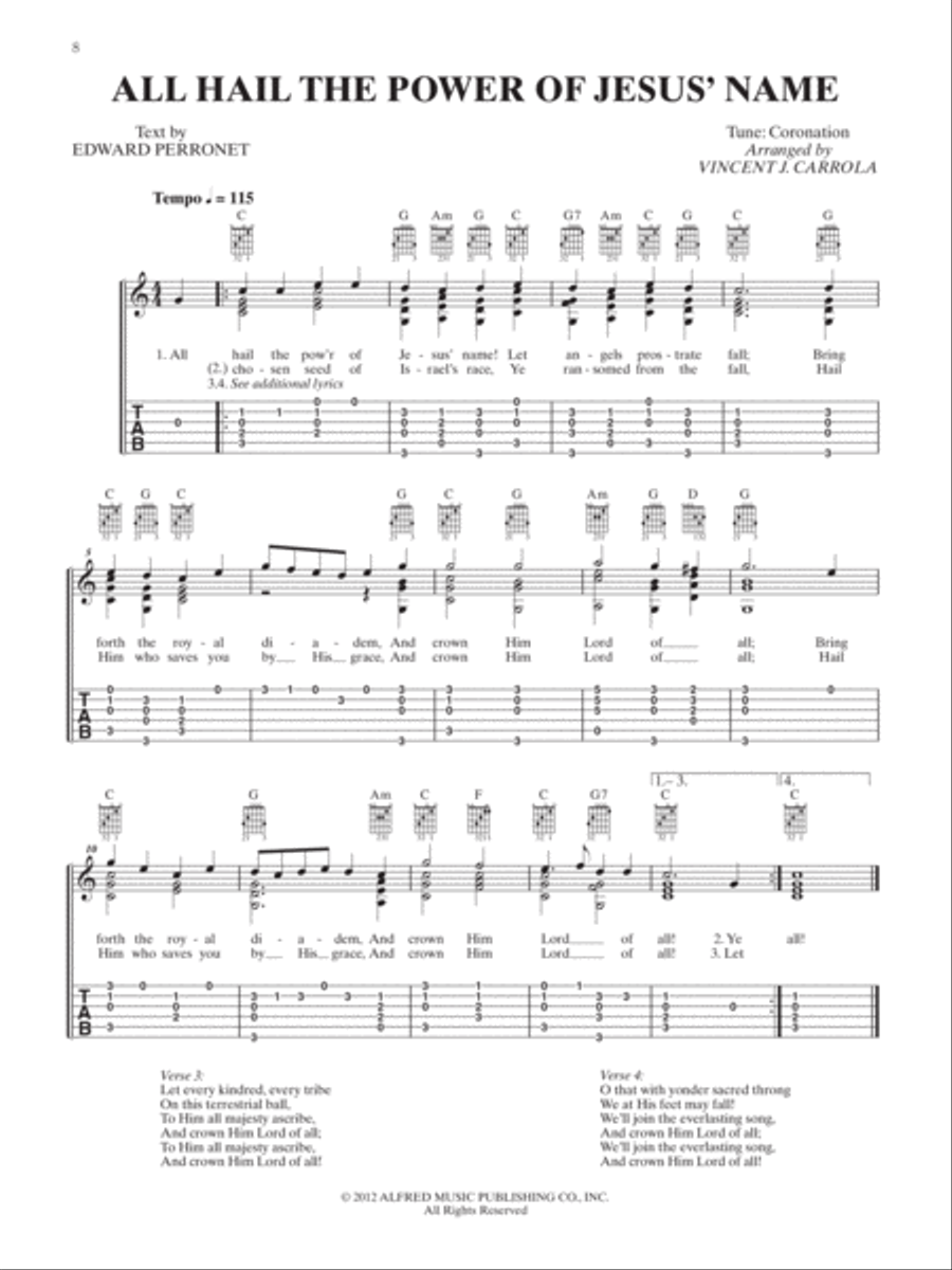 The Worship Leader's Guitar Hymn Book image number null