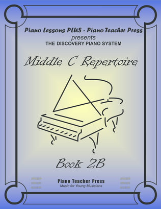 Book cover for Middle C Repertoire Book 2B
