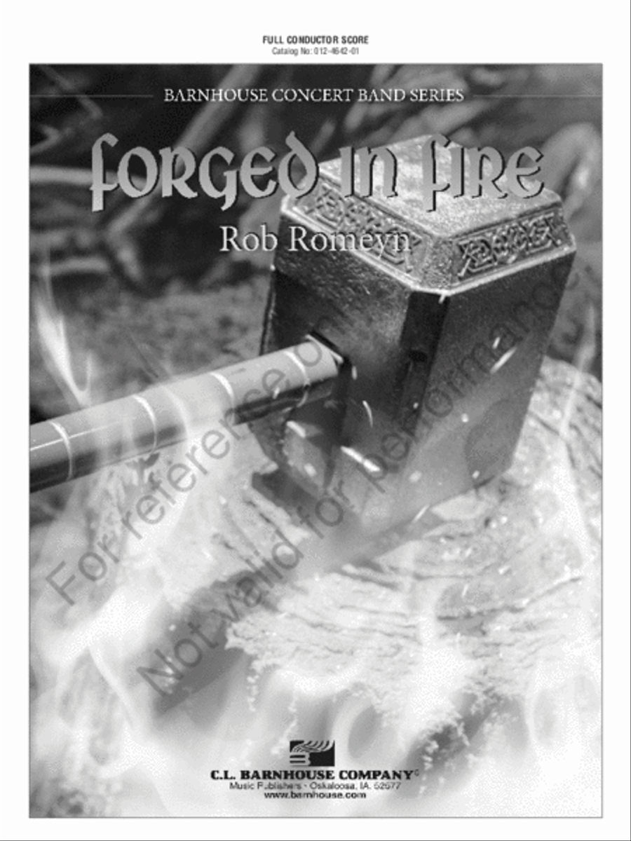 Forged In Fire Concert Band scores gallery preview page 2
