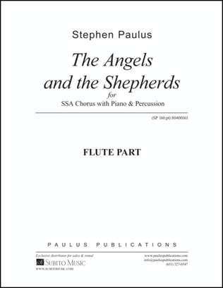 Angels and the Shepherds, The Flute part