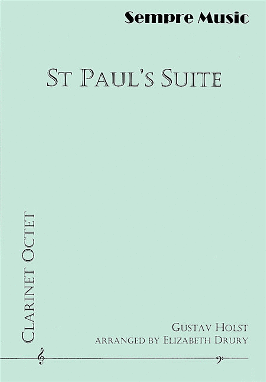 St Paul's Suite Chamber Music scores gallery preview page 1