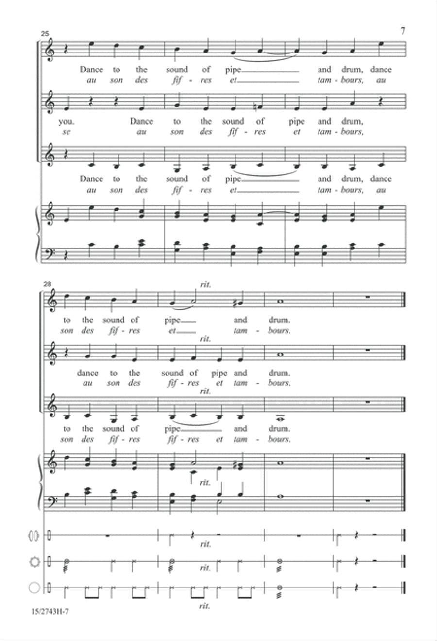 The Sound of Pipe and Drum SSA scores gallery preview page 7