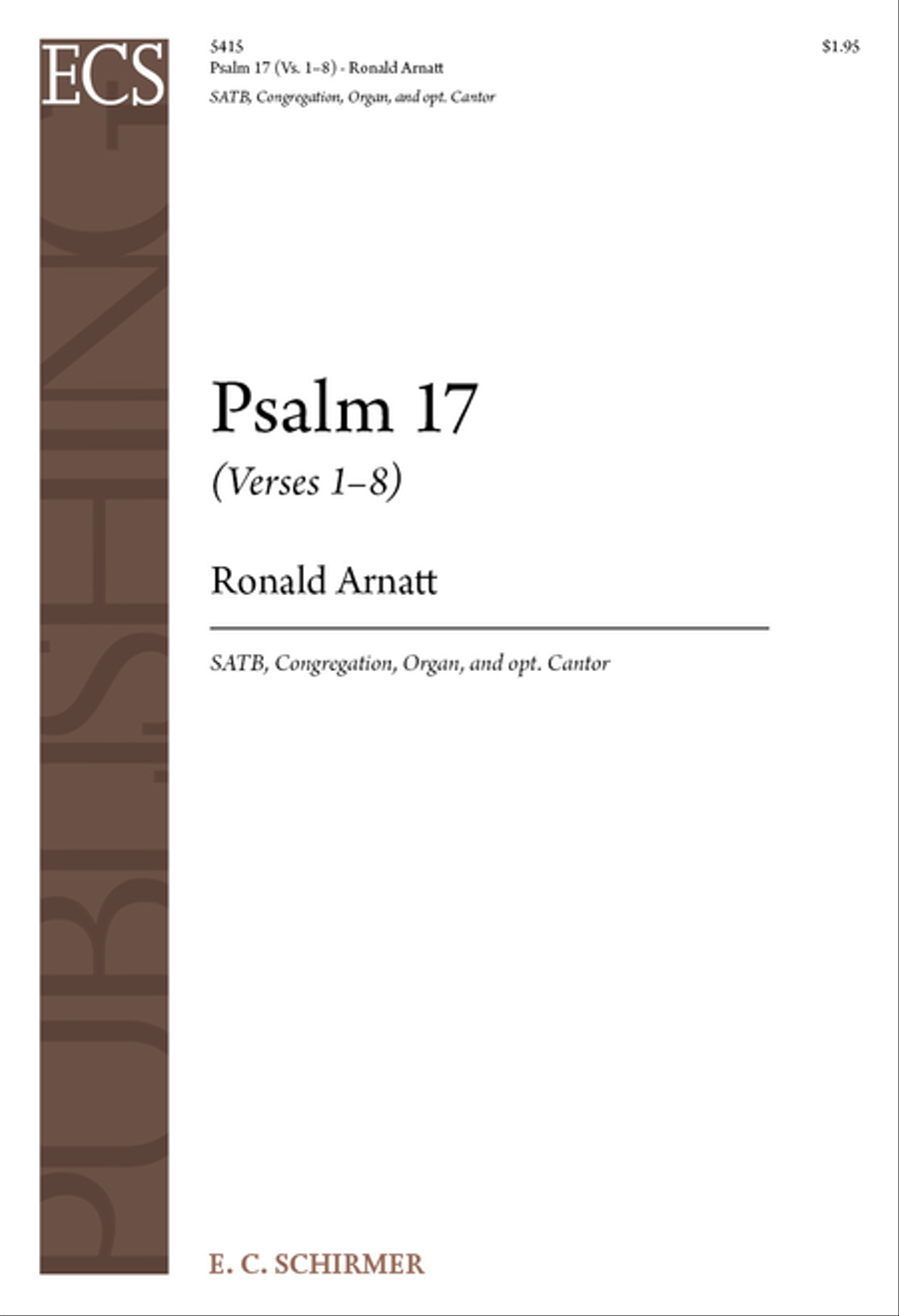 Psalm 17 4-Part scores gallery preview page 1