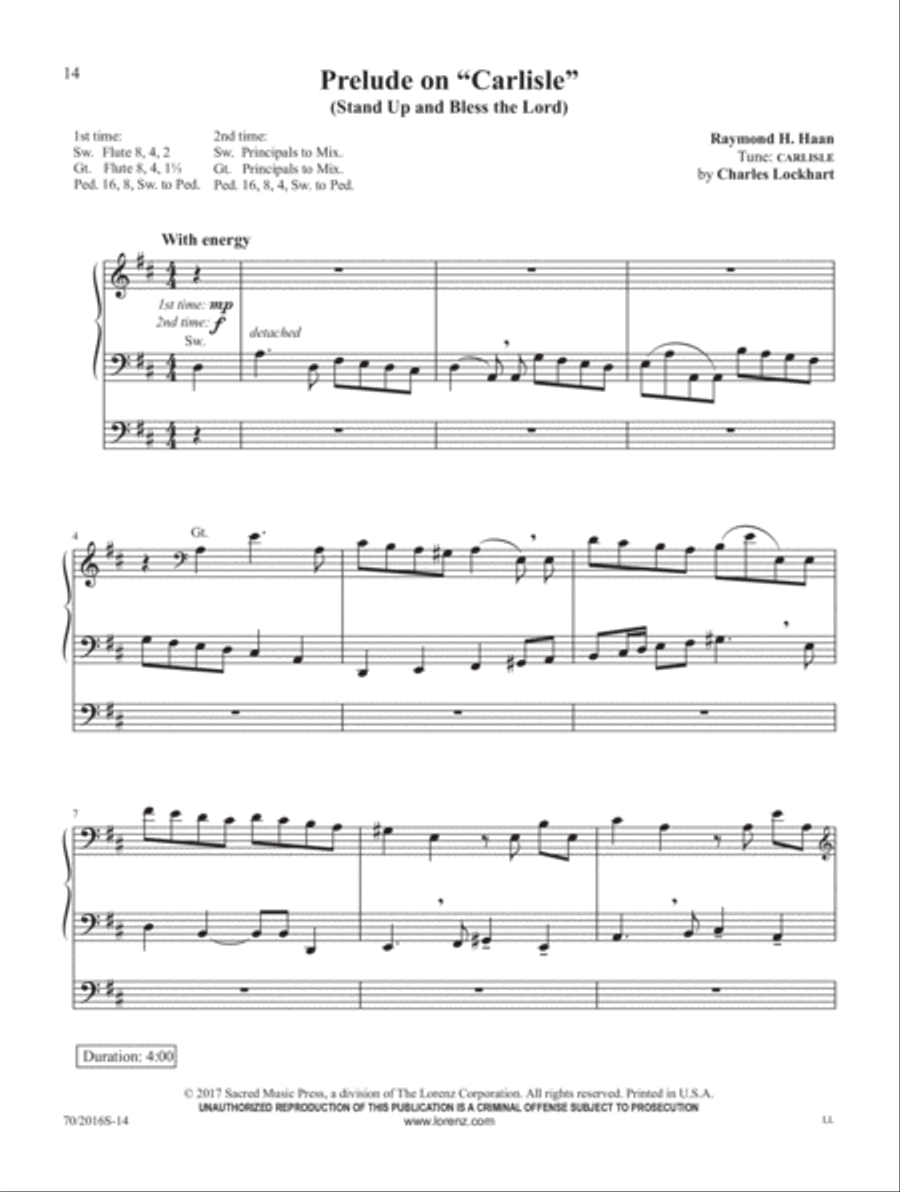 Preludes and Meditations Preludes and Meditations Organ Solo scores gallery preview page 7