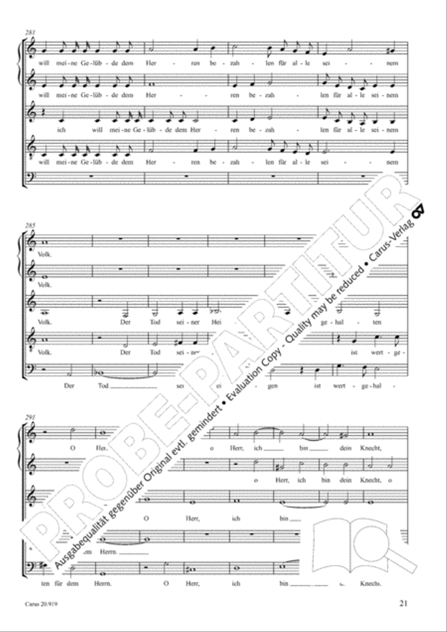 Opera varia I. Works with 1-7 parts (Complete edition, vol. 19) [Werke mit 1-7 obligaten Stimmen] Score scores gallery preview page 78