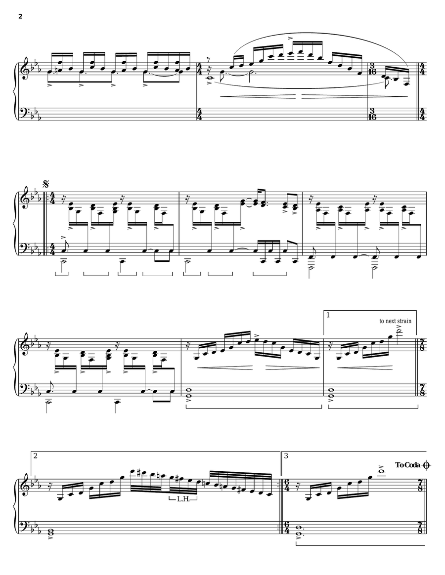 Life In The Moonlight Piano Solo scores gallery preview page 2