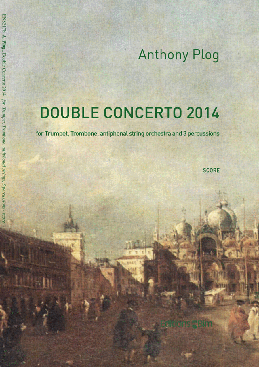 Double Concerto 2014 Trumpet scores gallery preview page 1