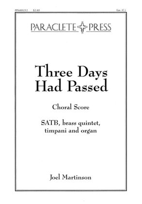 Book cover for Three Days Had Passed