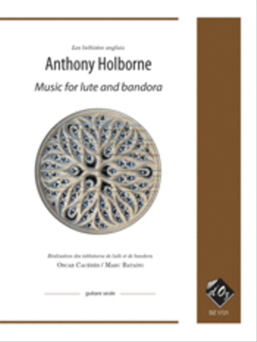 Music for lute and bandora, vol. 1 Lute scores gallery preview page 1