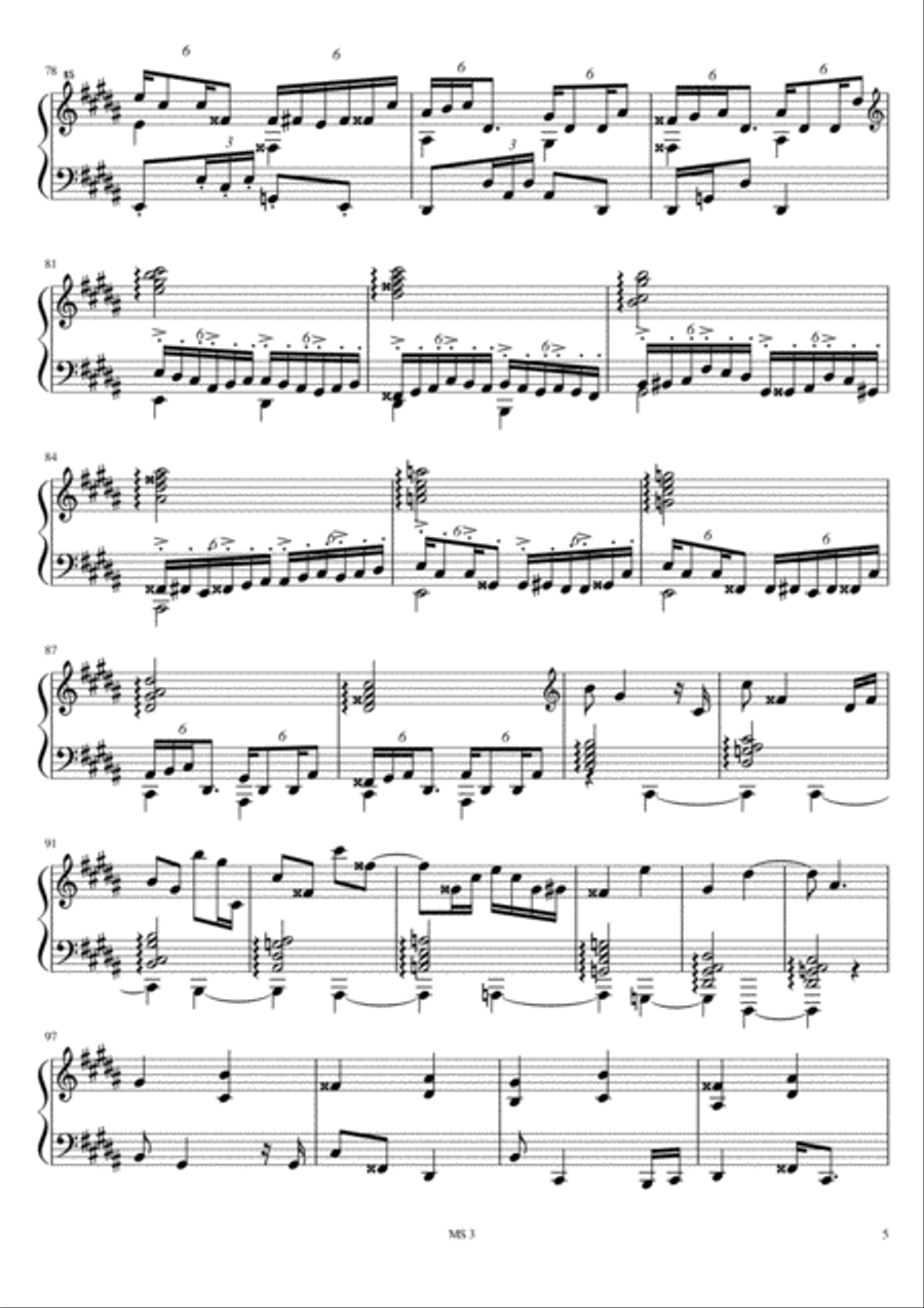 Berliner Suite Piano Solo scores gallery preview page 5
