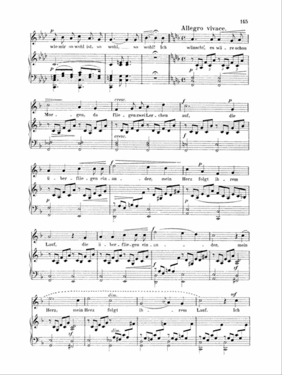 Mendelssohn: 79 Songs, Medium Voice (German) Medium Voice scores gallery preview page 2