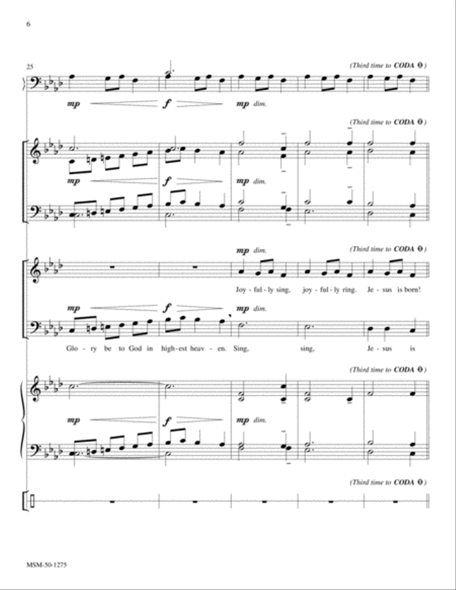 Joyfully Sing (Downloadable Full Score)