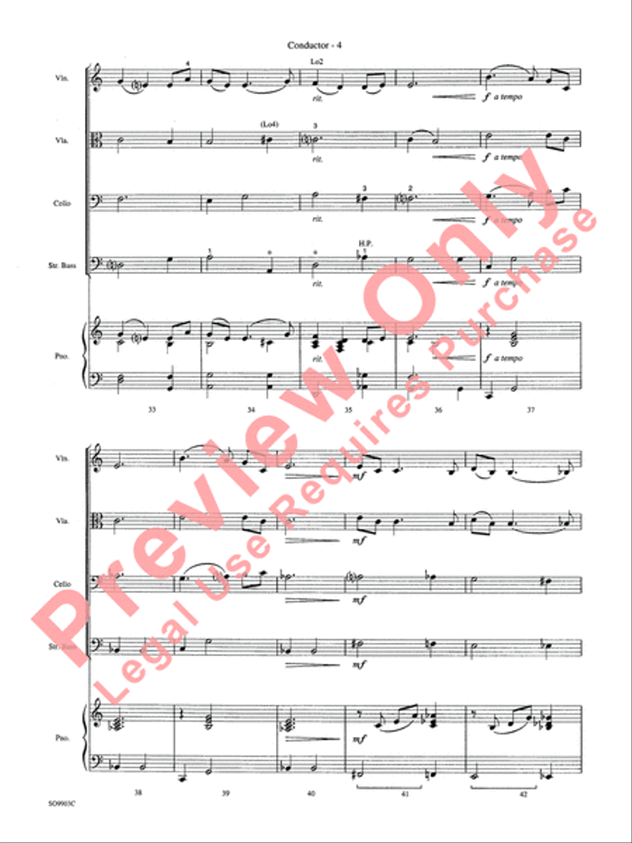 Christmas Time Is Here String Orchestra scores gallery preview page 7