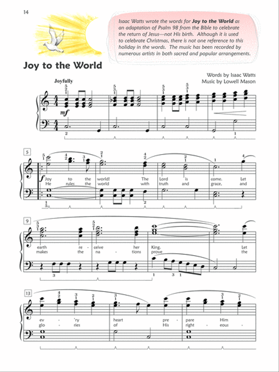 Premier Piano Course Christmas, Book 4 Piano Method scores gallery preview page 3