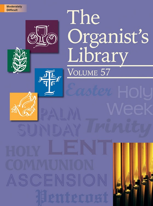 Book cover for The Organist's Library, Vol. 57