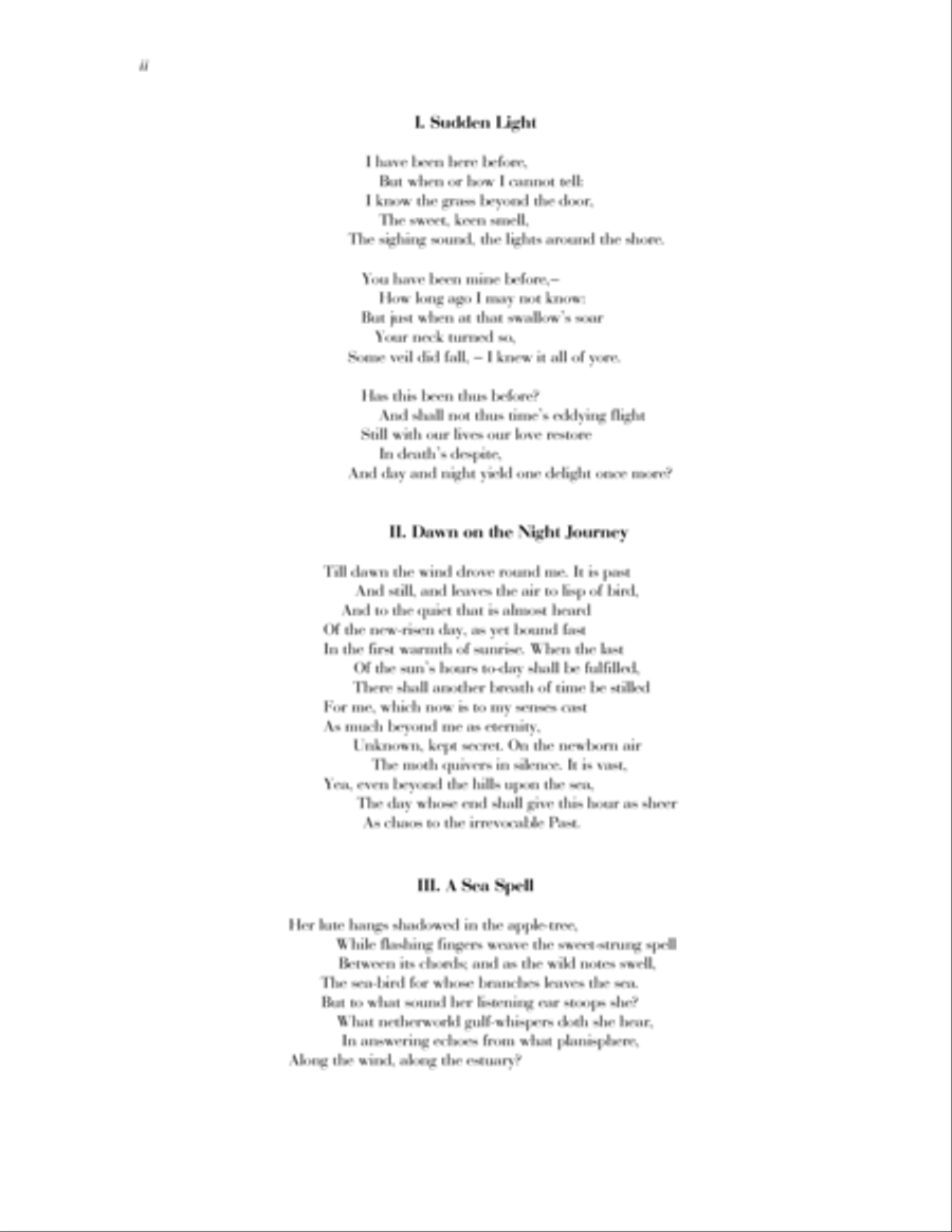 Rossetti Interludes (Full Score) - Score Only Full Orchestra scores gallery preview page 2