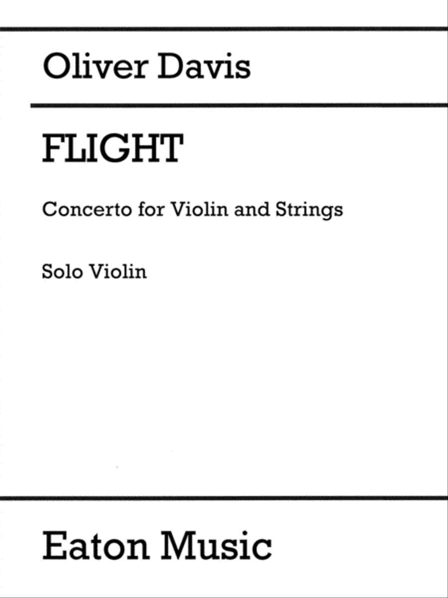 Flight Violin Solo scores gallery preview page 1