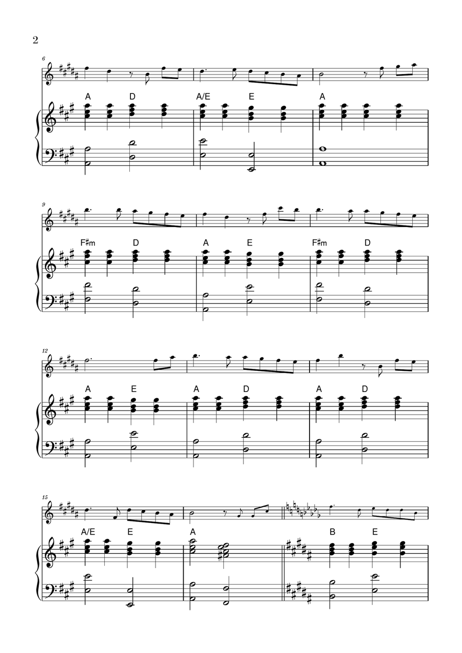 You Raise Me Up Small Ensemble scores gallery preview page 2
