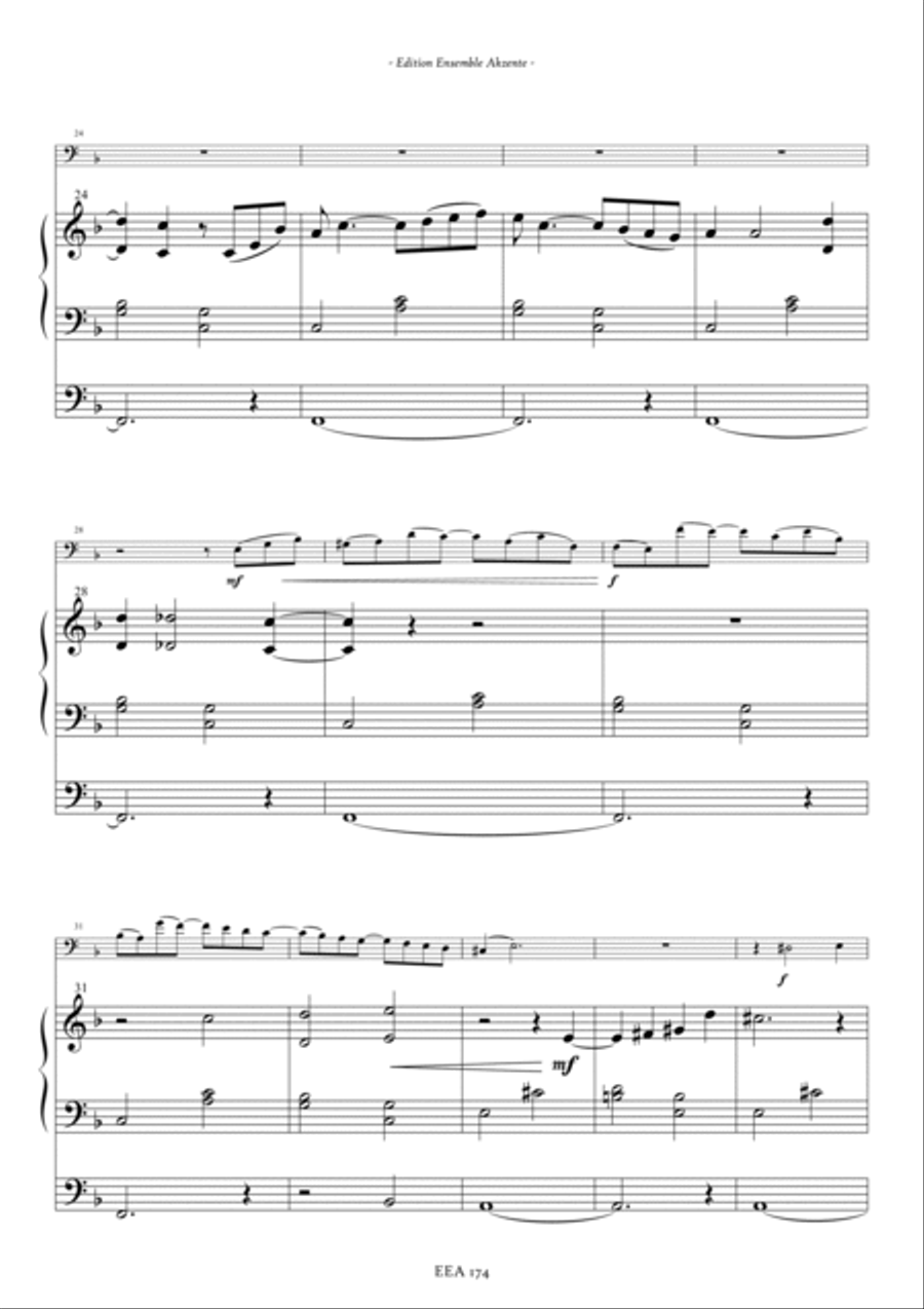Pastorale from/aus „Six pieces for violine and organ