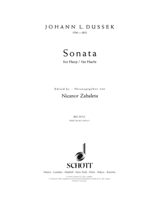 Book cover for Sonata in C Minor, Op. 2