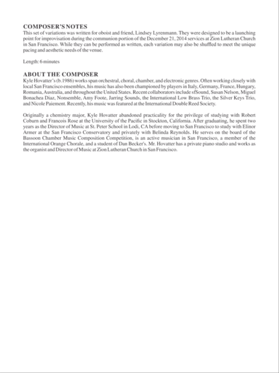 7 Variations on Greensleeves Piano Accompaniment scores gallery preview page 3