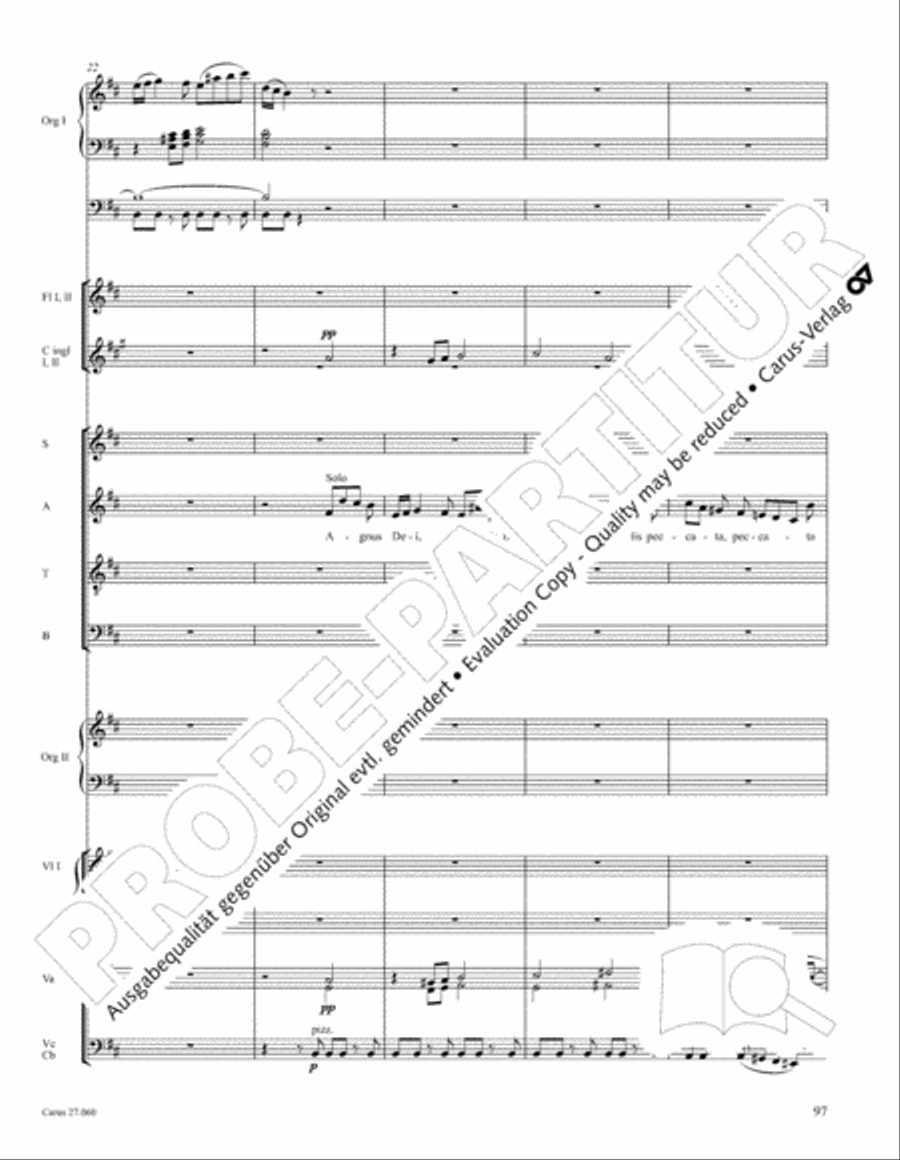 Messe a quatre voix 4-Part scores gallery preview page 108