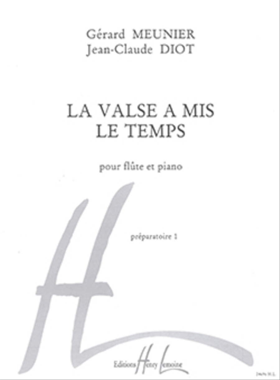 La valse a mis le temps Flute Solo scores gallery preview page 1