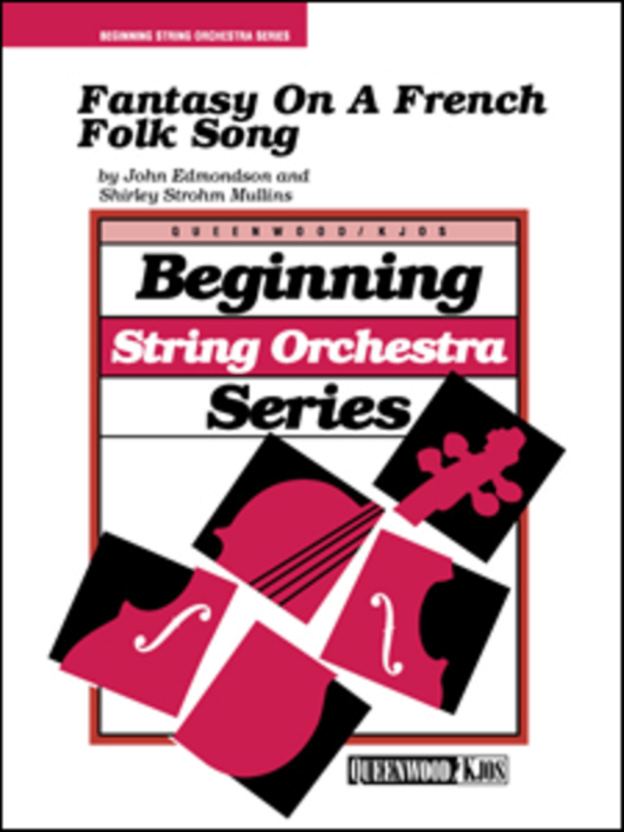 Fantasy on a French Folk Song String Orchestra scores gallery preview page 1