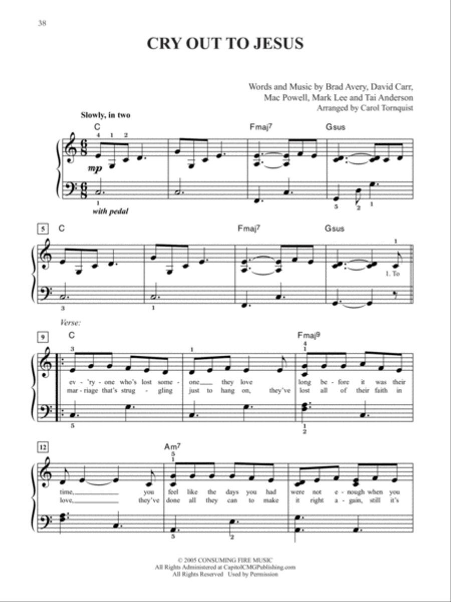 Top 50 Christian Hits Top 50 Christian Hits Easy Piano scores gallery preview page 3