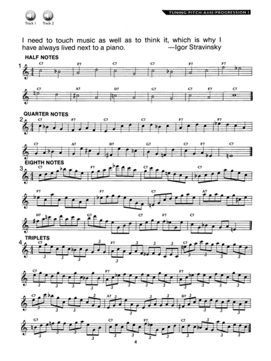 Jazz Improvisation -- The Best Way to Develop Solos over Classic Changes