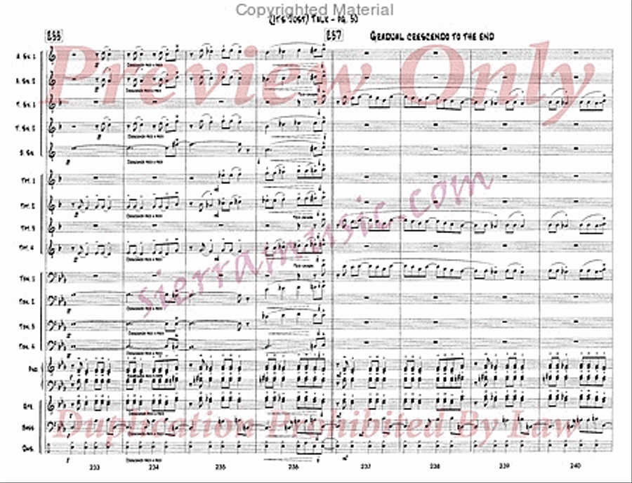 It's Just Talk Big Band scores gallery preview page 31