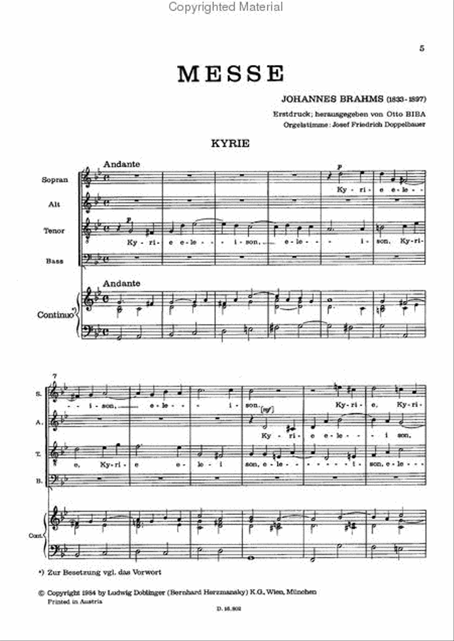 Messe SSATBB scores gallery preview page 2
