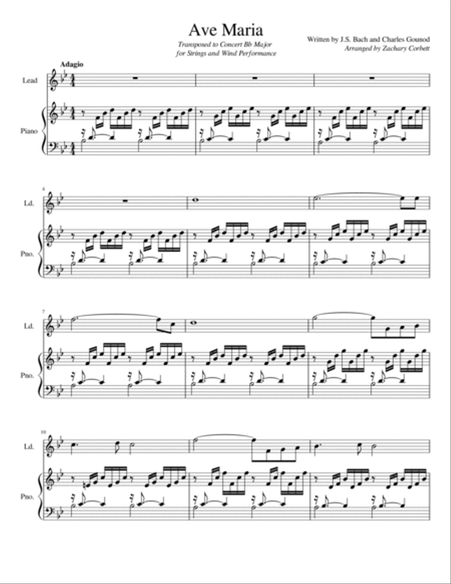 Ave Maria Ave Maria Viola scores gallery preview page 2