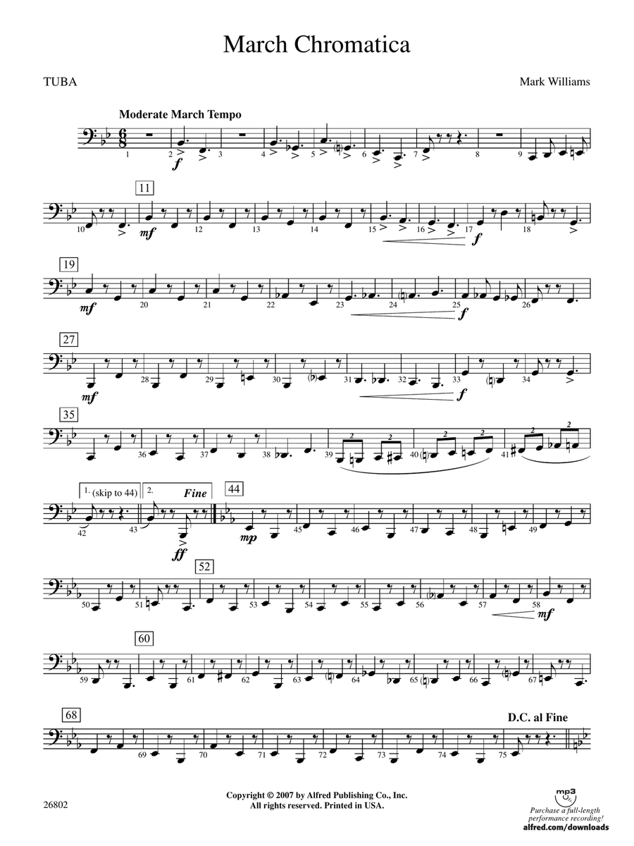 March Chromatica: Tuba