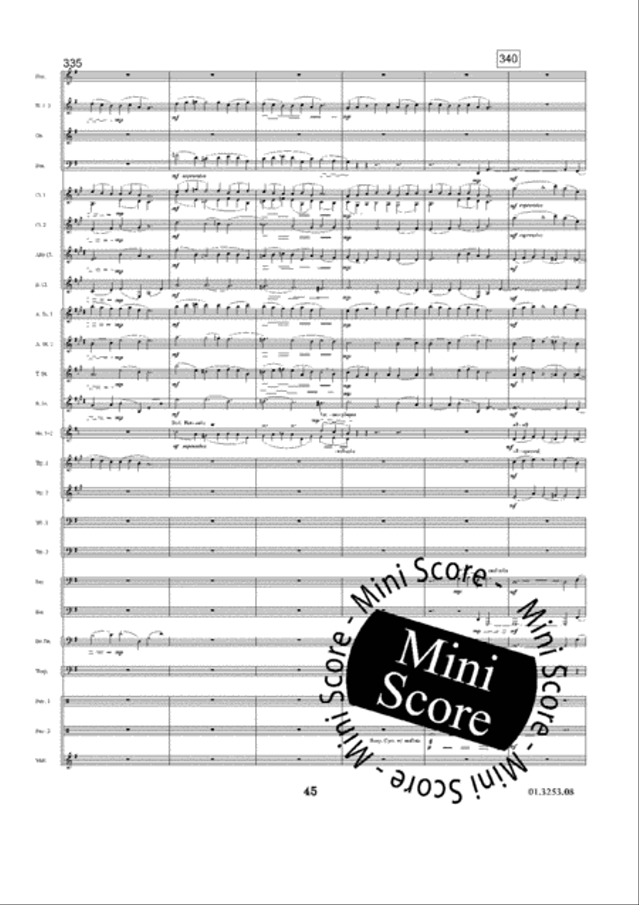 Capriol Suite Concert Band scores gallery preview page 49