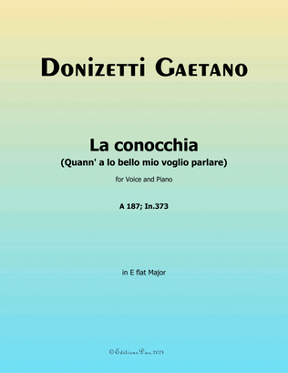 La conocchia, by Donizetti, in E flat Major