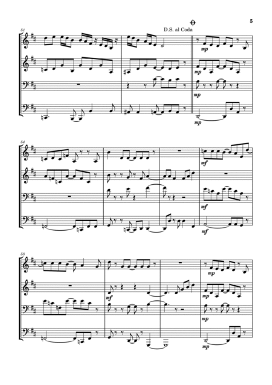 Fly By Night Brass Ensemble scores gallery preview page 6