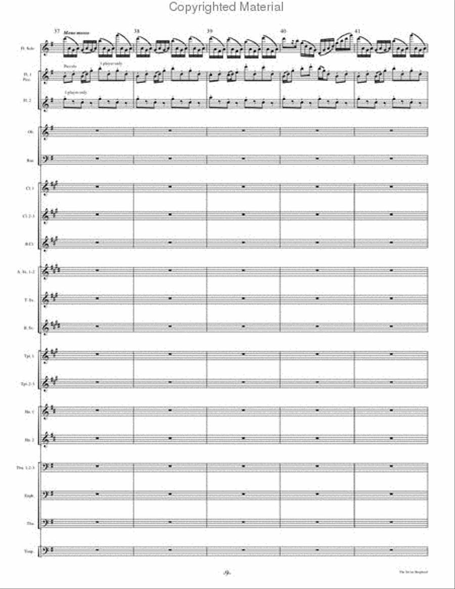 The Swiss Shepherd Concert Band scores gallery preview page 9