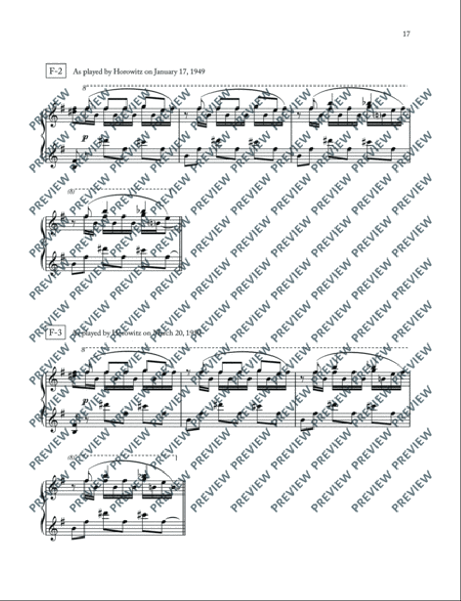 Carmen Variations Piano Solo scores gallery preview page 18