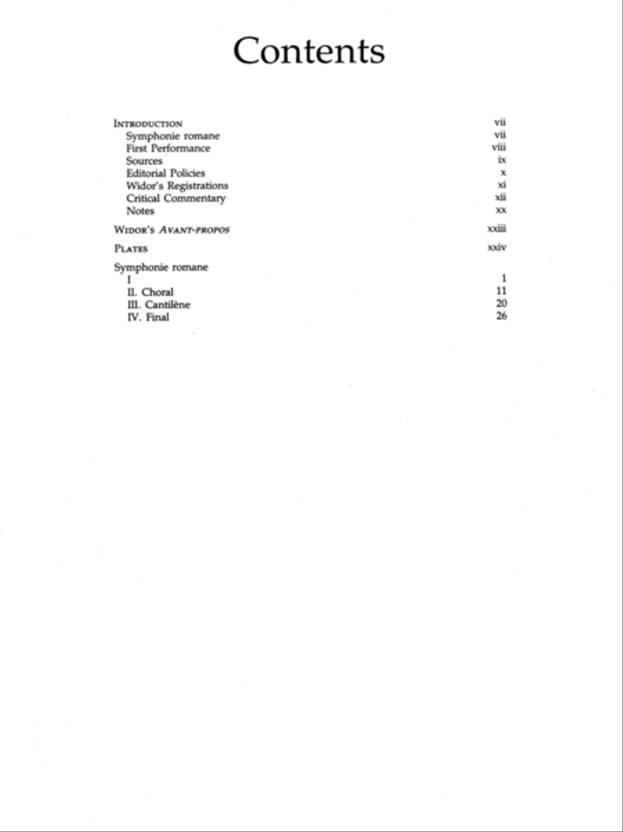 Symphonie romane Organ scores gallery preview page 2