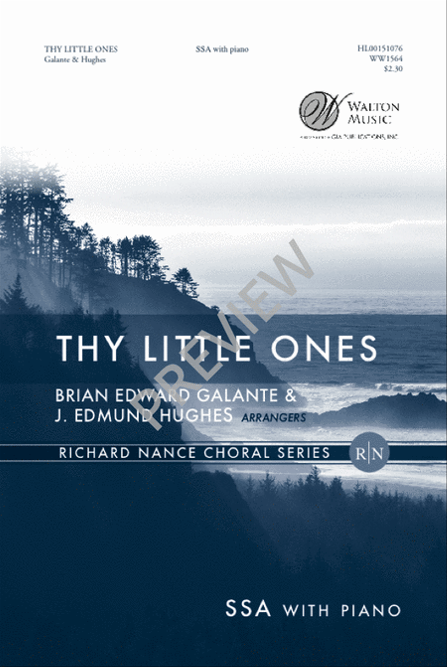 Thy Little Ones (SSA) SSA scores gallery preview page 2